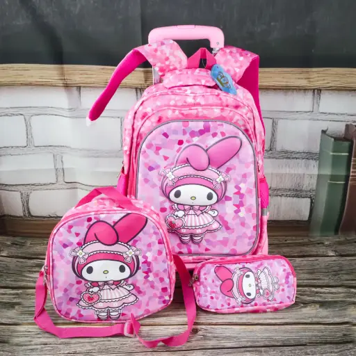  My Melody Trolley Bag Set 3 Pcs  
