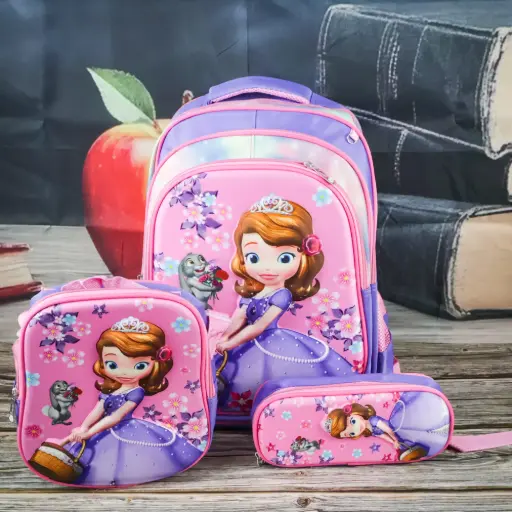  Sofia Backpacks Set 3 Pcs   