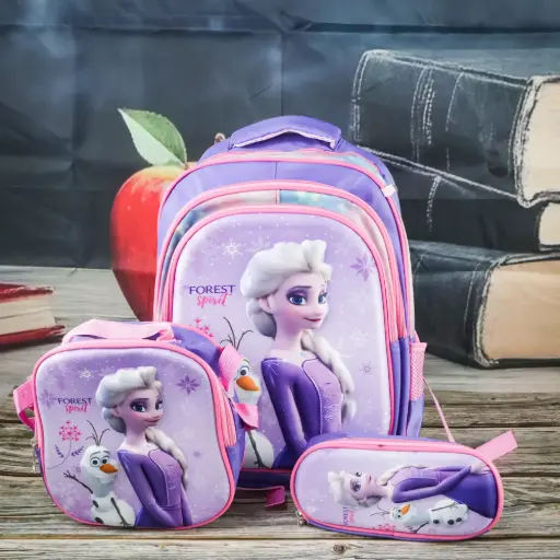  Elsa Backpacks Set 3 Pcs    