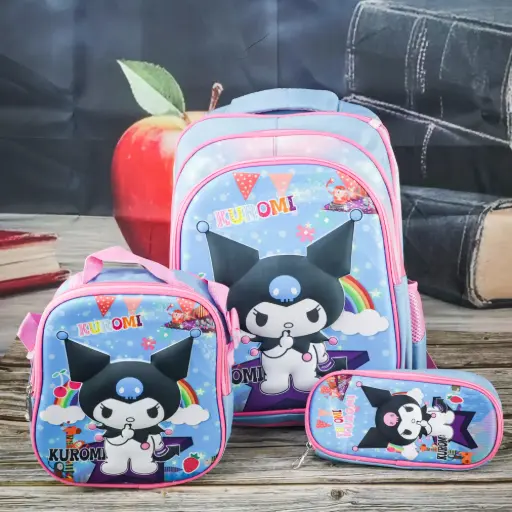 Kuromi Backpacks Set 3 Pcs