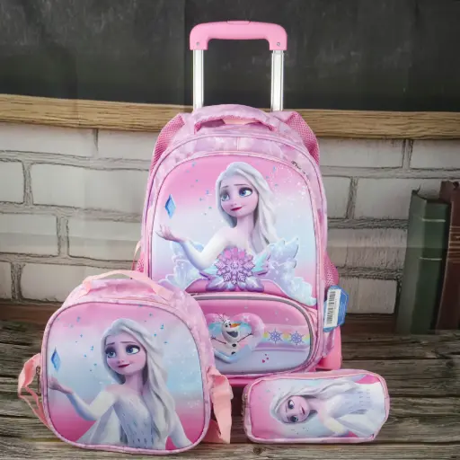  Elsa Trolley Bag Set 3 Pcs  