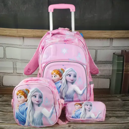 Elsa Trolley Bag Set 3 Pcs 