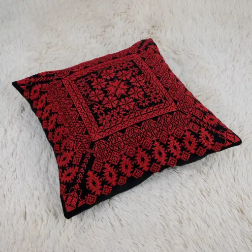 Embroidered Cushion Cover 