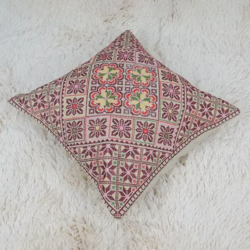 Embroidered Cushion Cover 