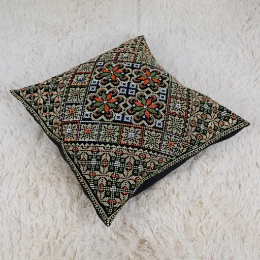 Embroidered Cushion Cover 