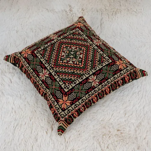 Embroidered Cushion Cover 