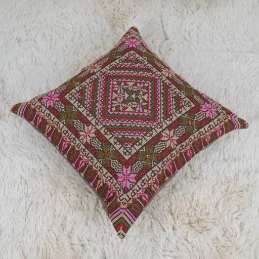Embroidered Cushion Cover 