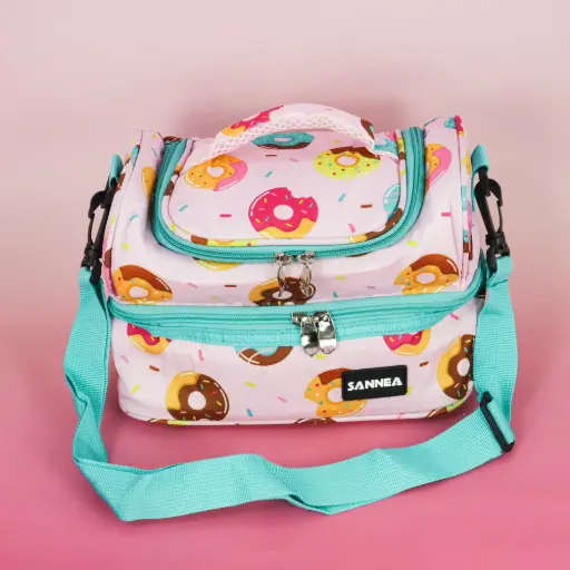 Kids Lunch Bag Pink Donut  
