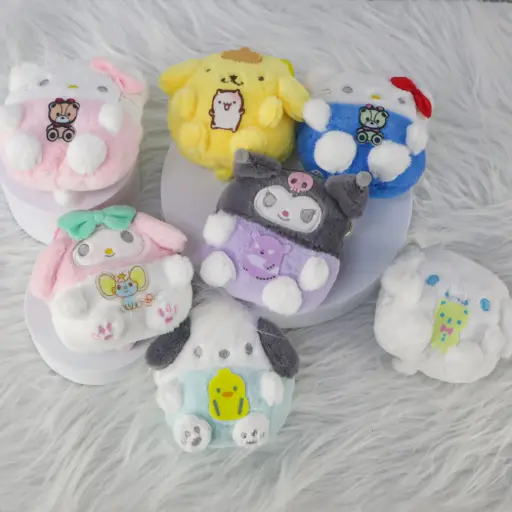 Cute Cartoon Fur Coin Pouch