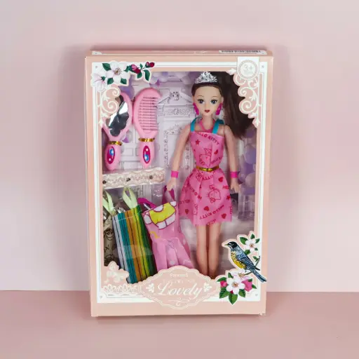 Princess Dream Doll Set with Accessories & 3 Dresses