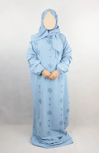 Sky Blue prayer set one piece